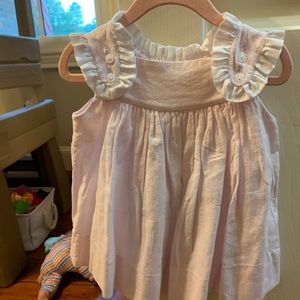 Lullaby Set Pink Linen Dress